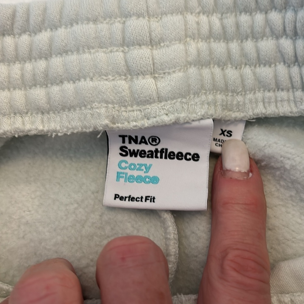TNA joggers extra small great condition colour is pale blue - Picture 5 of 8